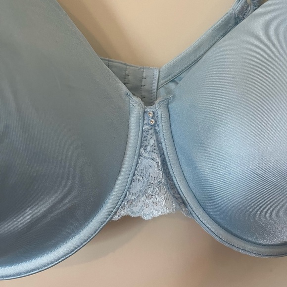 Vanity Fair Light Blue Adjustable Bra Size 40 DD - Picture 4 of 14